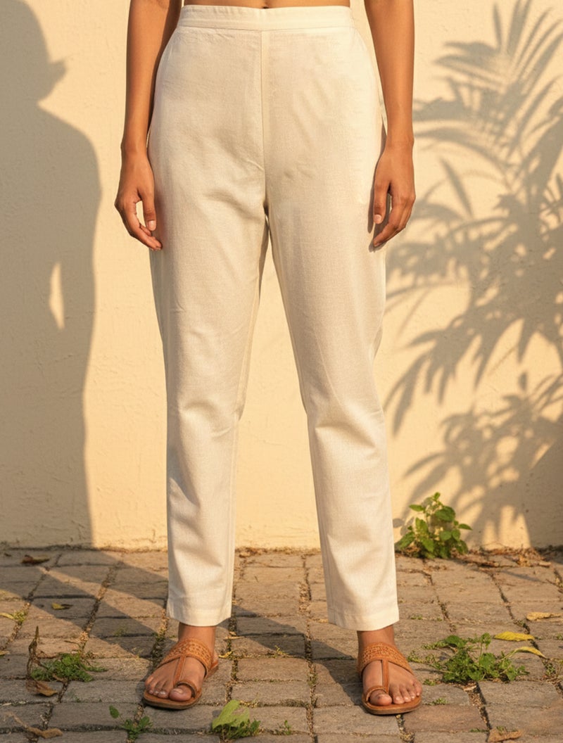 trueBrowns Ivory Black Embroidered Co-Ord Set - Image 4